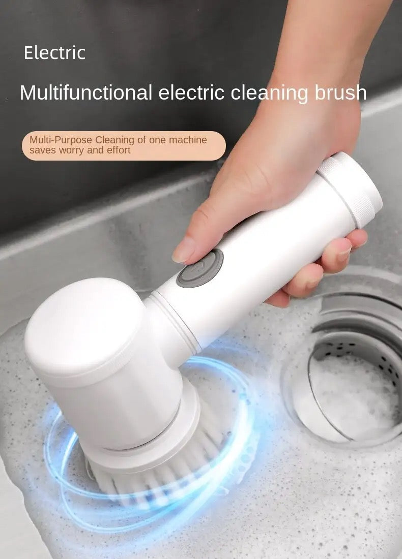 Multi-functional Wireless electrical cleaning brush for bathroom and kitchen and many more.