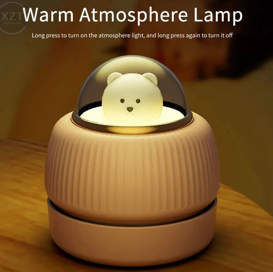 Small-convenient vacuum cleaner/ambient lamp